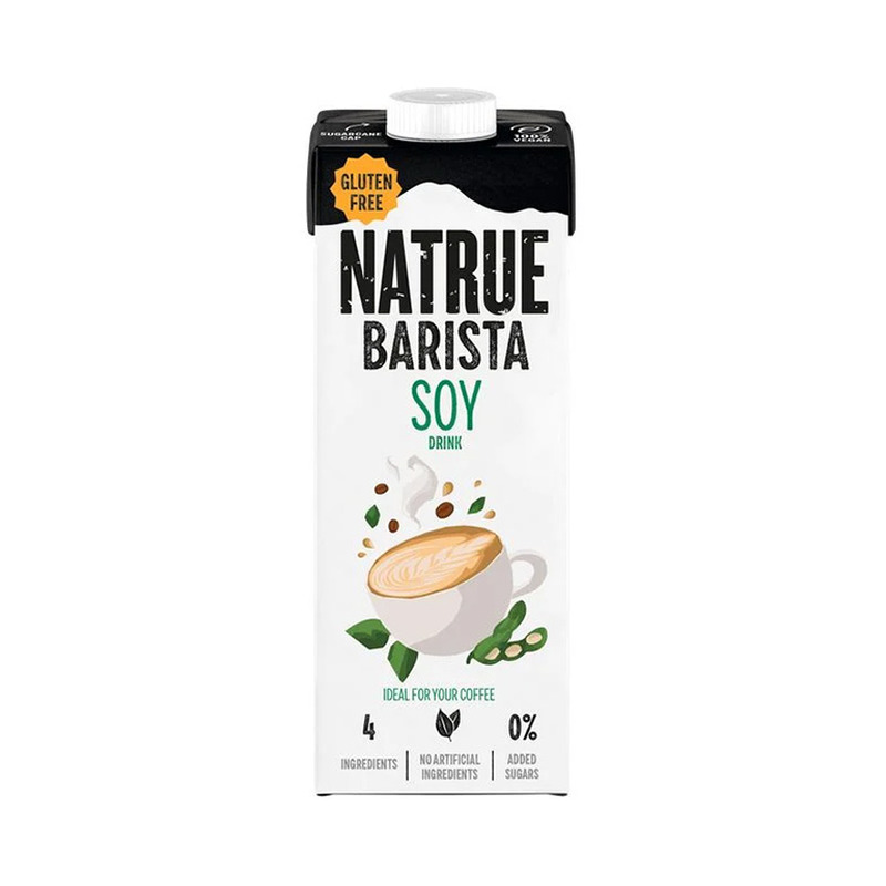 Barista sojajook kaltsiumiga, gluteenivaba, NATRUE, 1 l