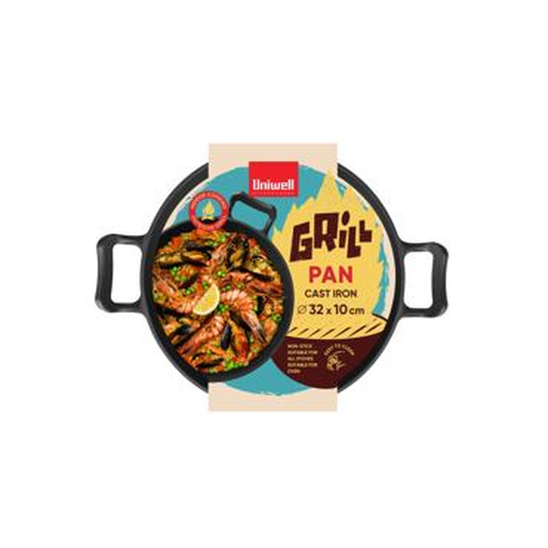 Malmpann UNIWELL 33x10cm