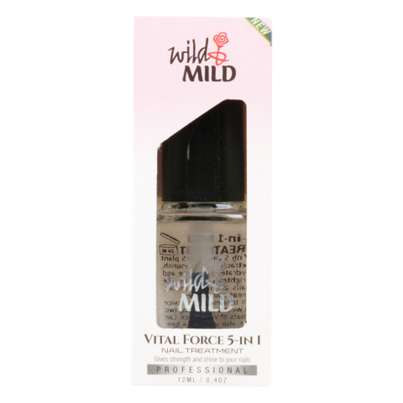 N030 Vital Force - viis ühes küünetugevdaja Wild&Mild 12ml
