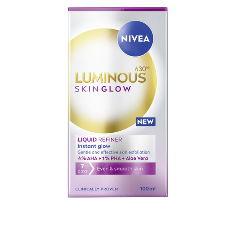 Vedel näokreem Nivea Luminous 630 Skin Glow kooriv 100ml