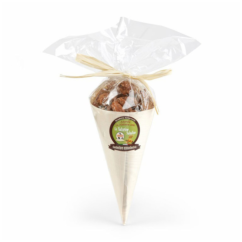 Suhkrukattega mandlid koonuses, SALADINE, 125 g