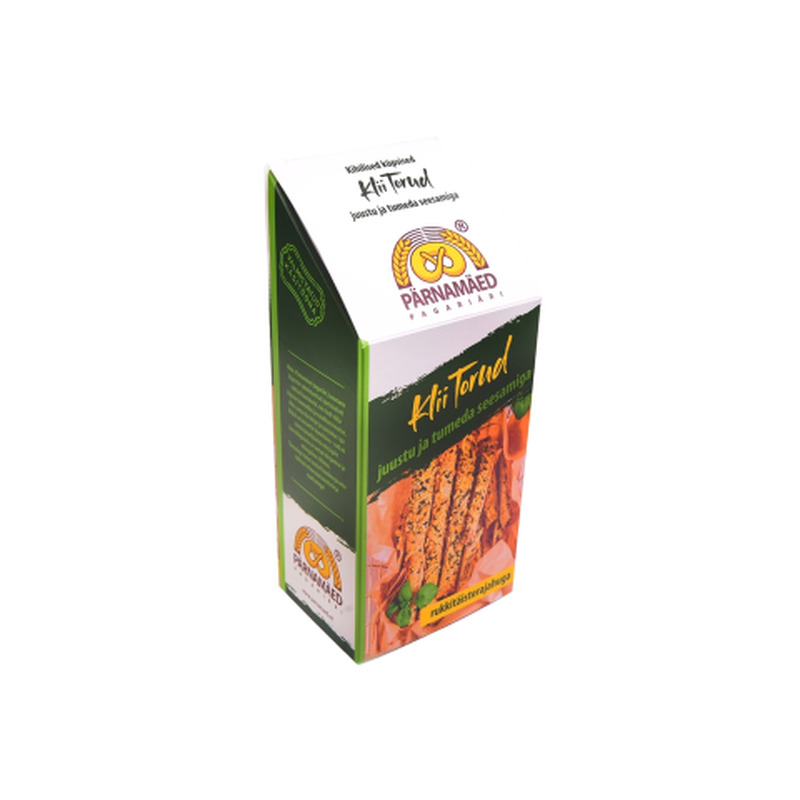 Klii torud tumeda seesamiga ja juustuga Pärnamäed 100g