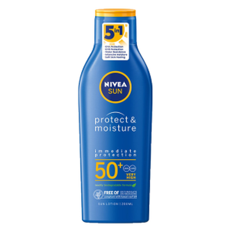 Nivea Sun Pro&Moist. SPF50+ p/piim 200ml
