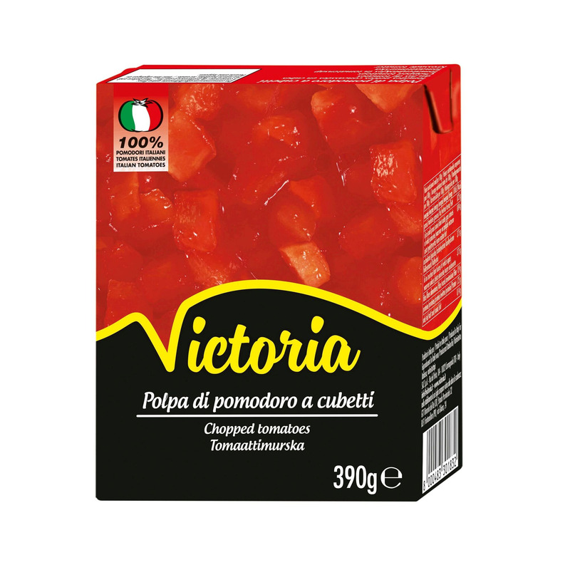 VICTORIA Purustatud tomatid 390g (tetra)