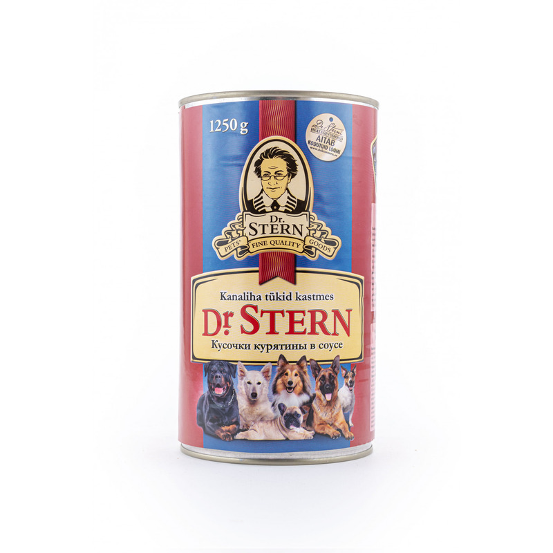 KAST 8 tk! Dr.Stern konserv kanaliha tükid 1250g