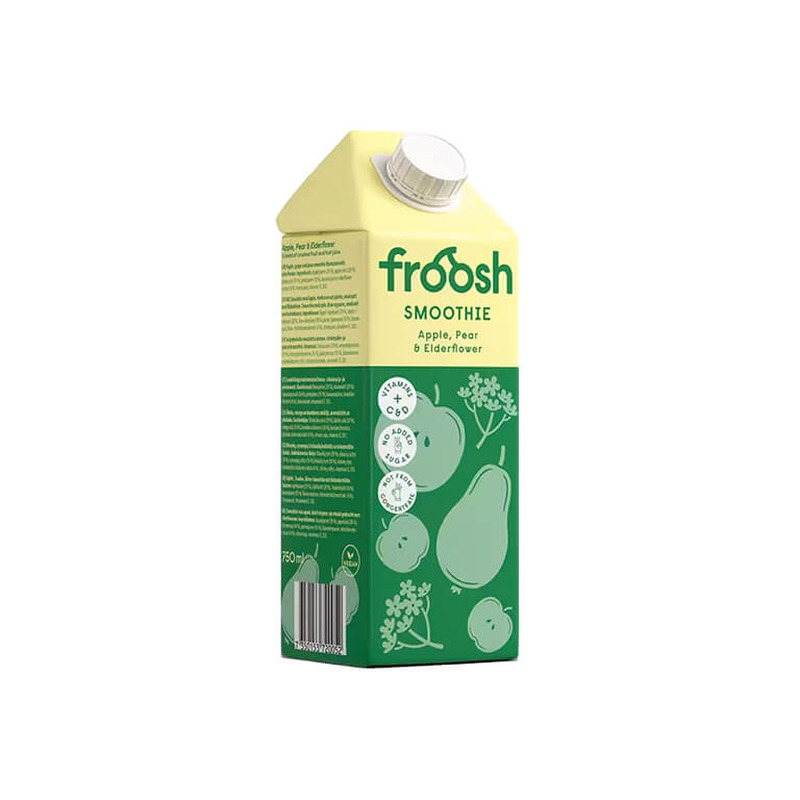 Froosh smuuti õuna-pirni-leedriõie 750ml