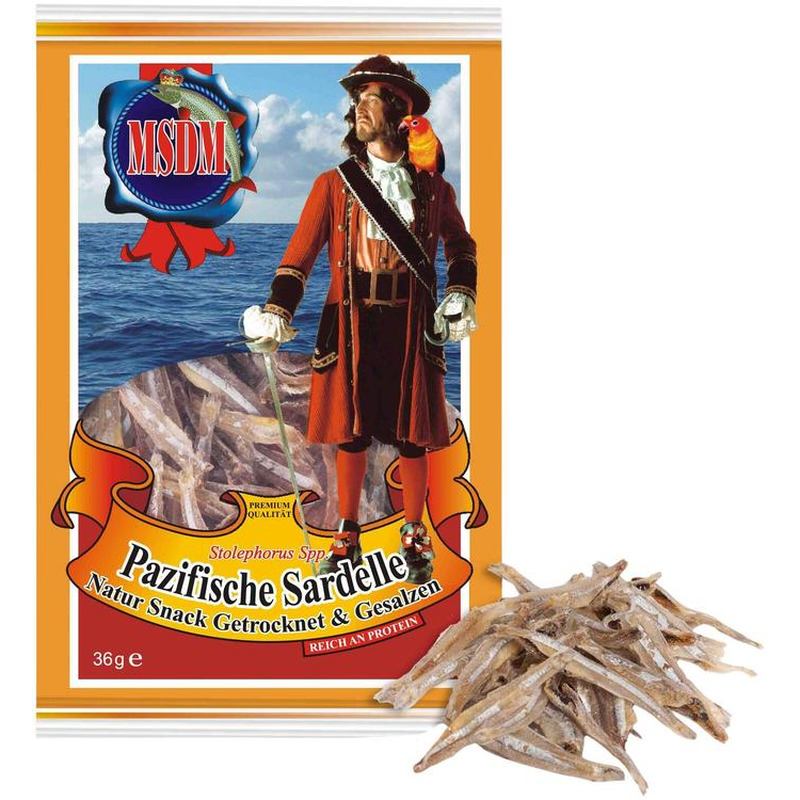 Anšoovis,soolatud,kuivatatud 36 g