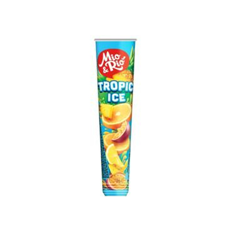Jäätis troopiliste puuvilja.MIO&RIO 110g