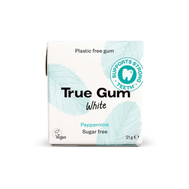 Närimiskumm True Gum White magusainetega 21g