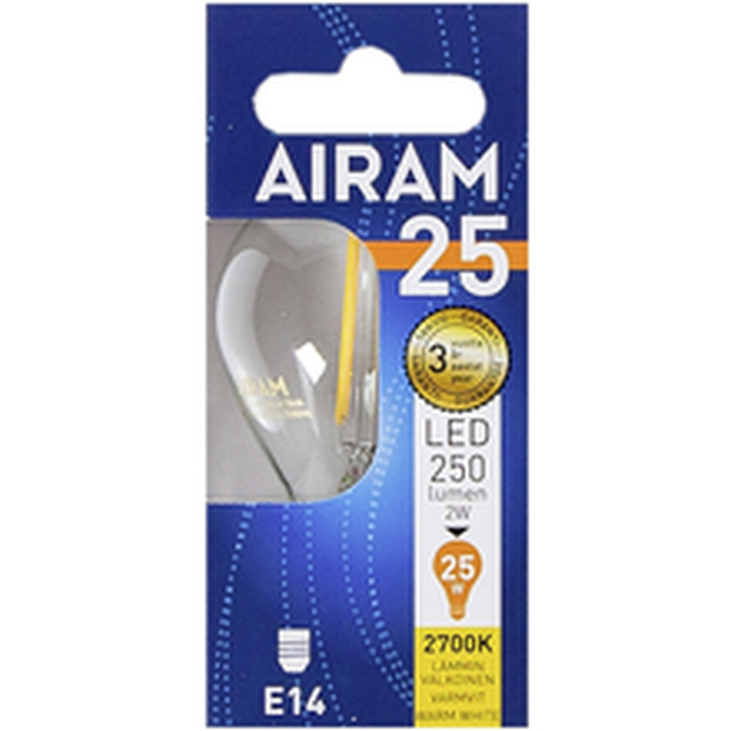 LED-lamp 2W E14 2700K 250LM