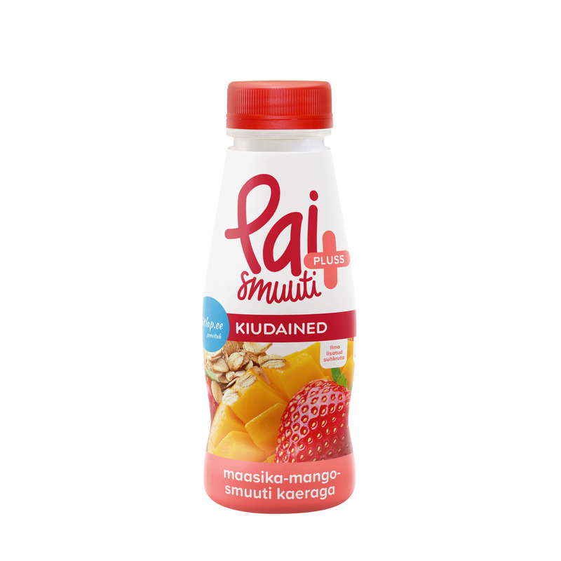 Pai+ Maasika-mango smuuti kaeraga 280ml
