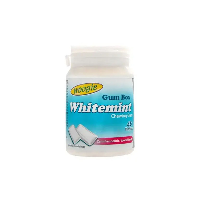 Närimiskumm Whitemint, WOOGIES, 64 g