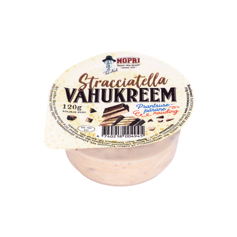 Nopri Vahukreem Stracciatella 120g