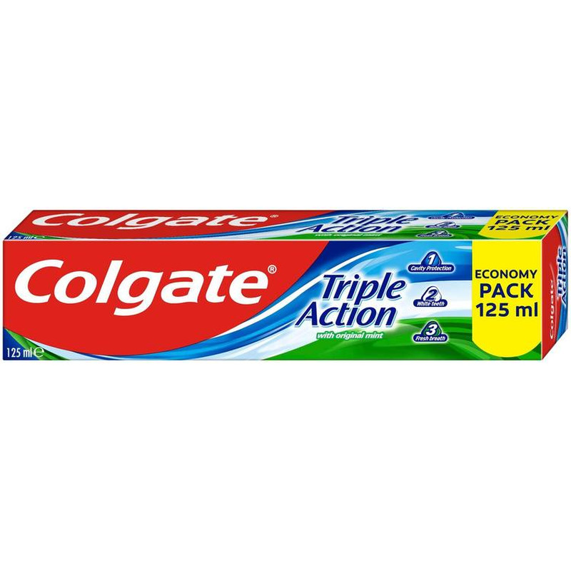 Hambapasta Triple Action, COLGATE, 125ml