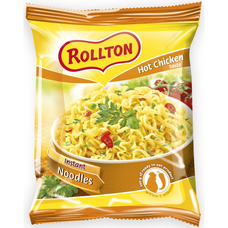 ROLLTON Vürtsikad kanalihamaitselised kiirnuudlid 60g