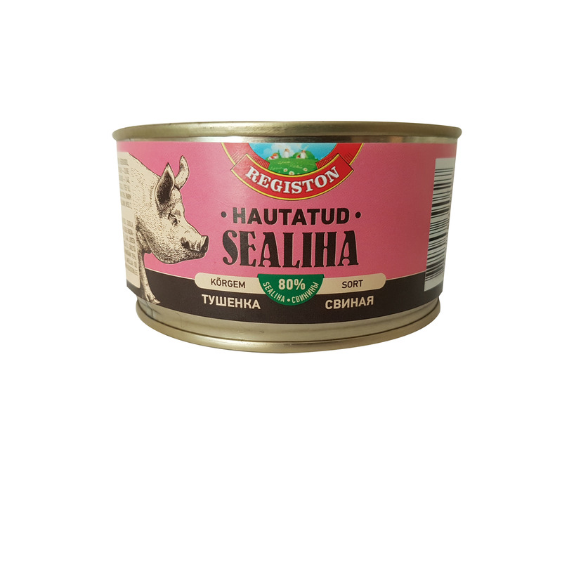REGISTON Hautatud sealiha 325g(EO)
