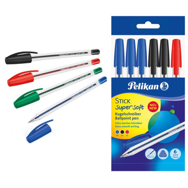 Pastapliiatsid Hang Stick 6 tk