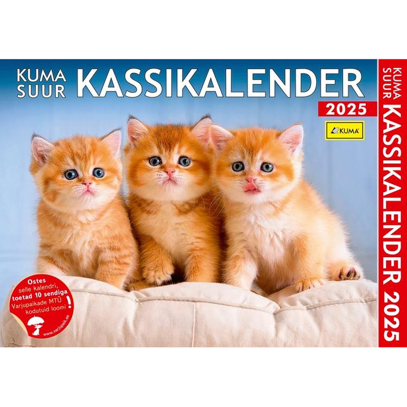 Kuma Suur kassikalender, 1tk