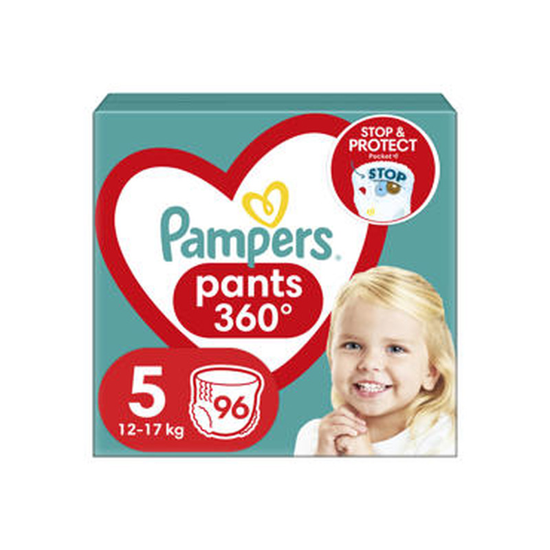 Püksmähkmed PAMPERS MP S5 12-18kg 96tk