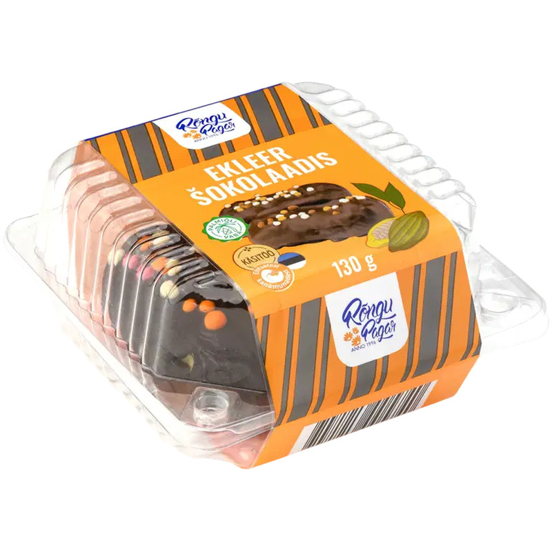 Rõngu Pagar Ekleer Šokolaadis 2tk 130 g
