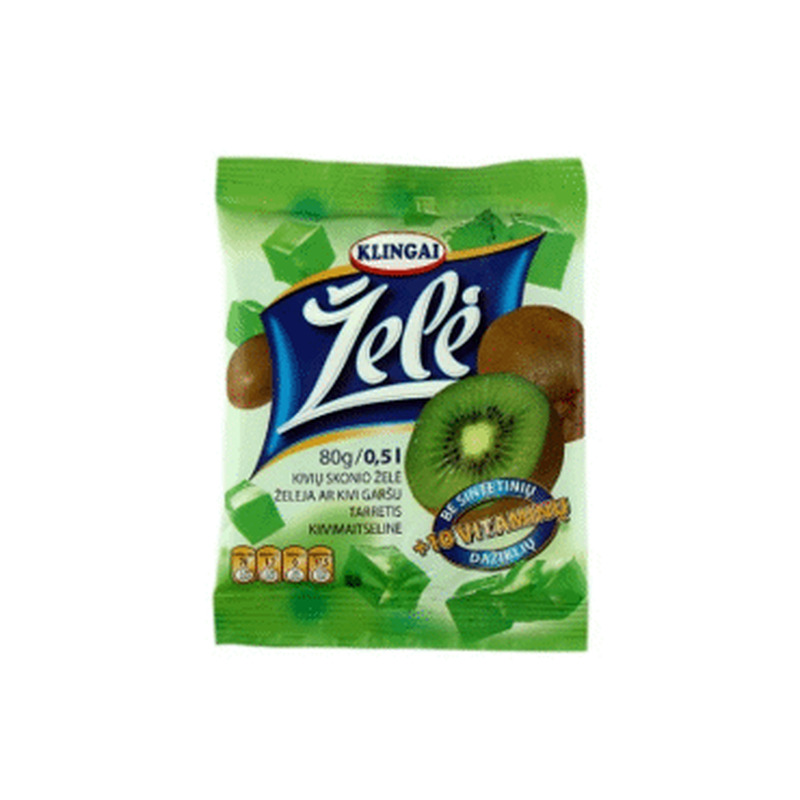 Kiivimaitseline tarretis KLINGAI 80g