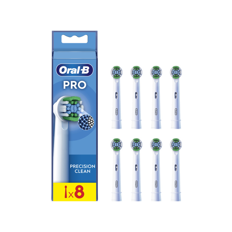 Oral-B EB20-8 Precision Clean Pro Varuharjad, 8 tk