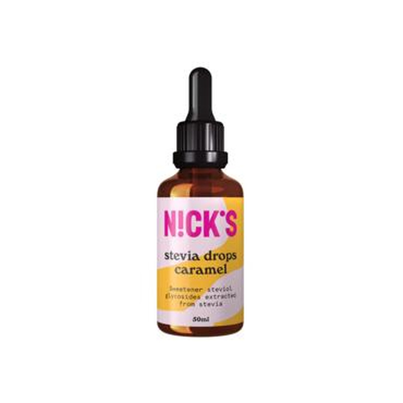 Stevia tilgad karamellimaits.NICK'S 50ml