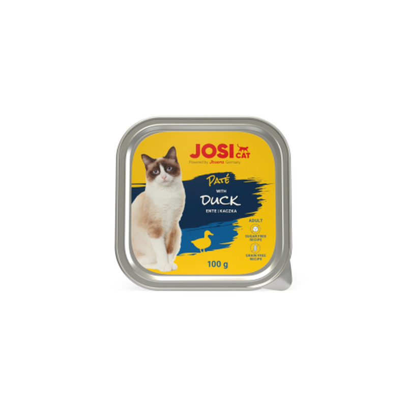 Pasteet kassidele JosiCat Pardiliha 100g