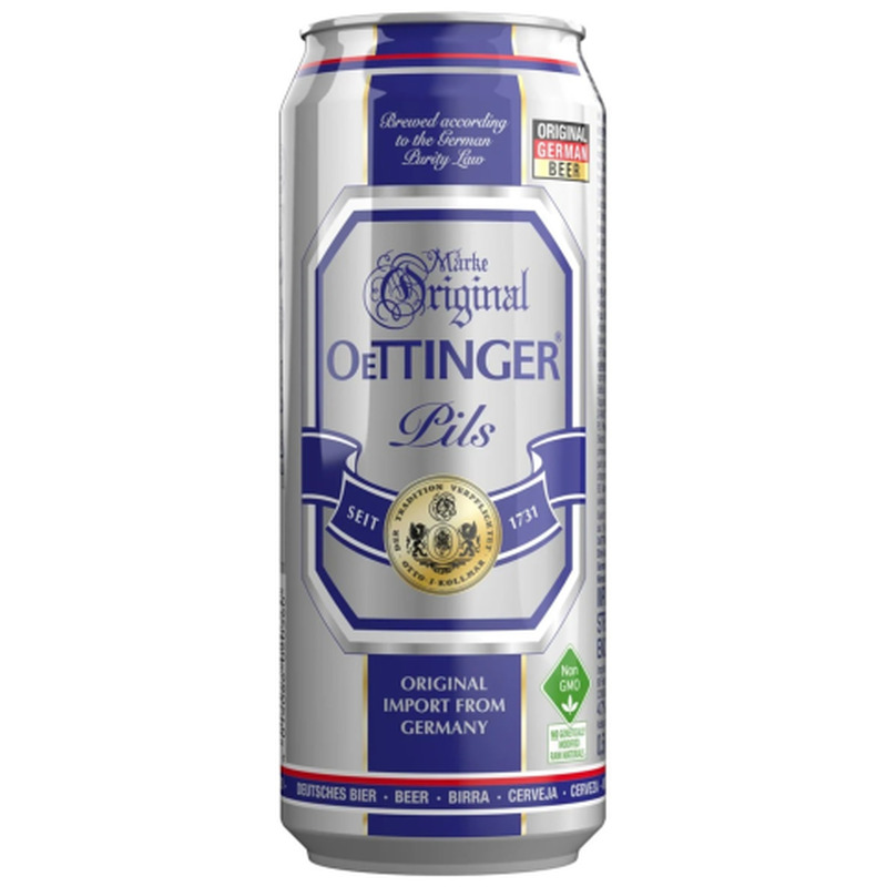 Õlu Oettinger Pils 4,7%vol 0,5l purk