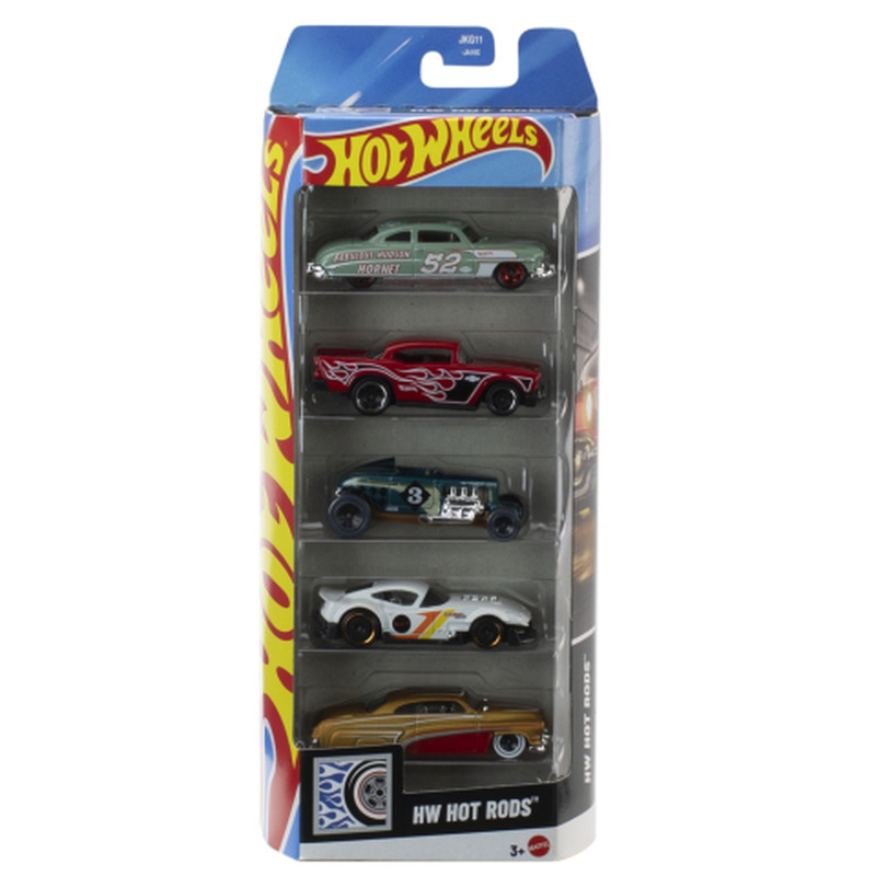 Mudelautod Hot Wheels® 5-pakk