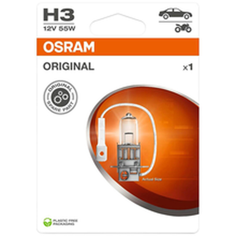 Autolamp Osram H3 55W 12V PK22S