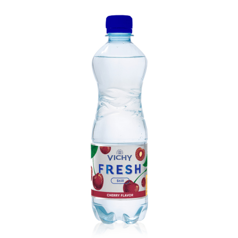 Vesi Cherry gaseeritud, VISCHY FRESH, 0,5 L