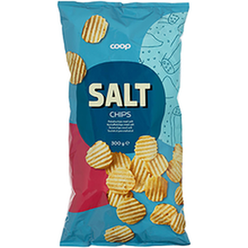 Coop sakilised kartulid soolaga 300g