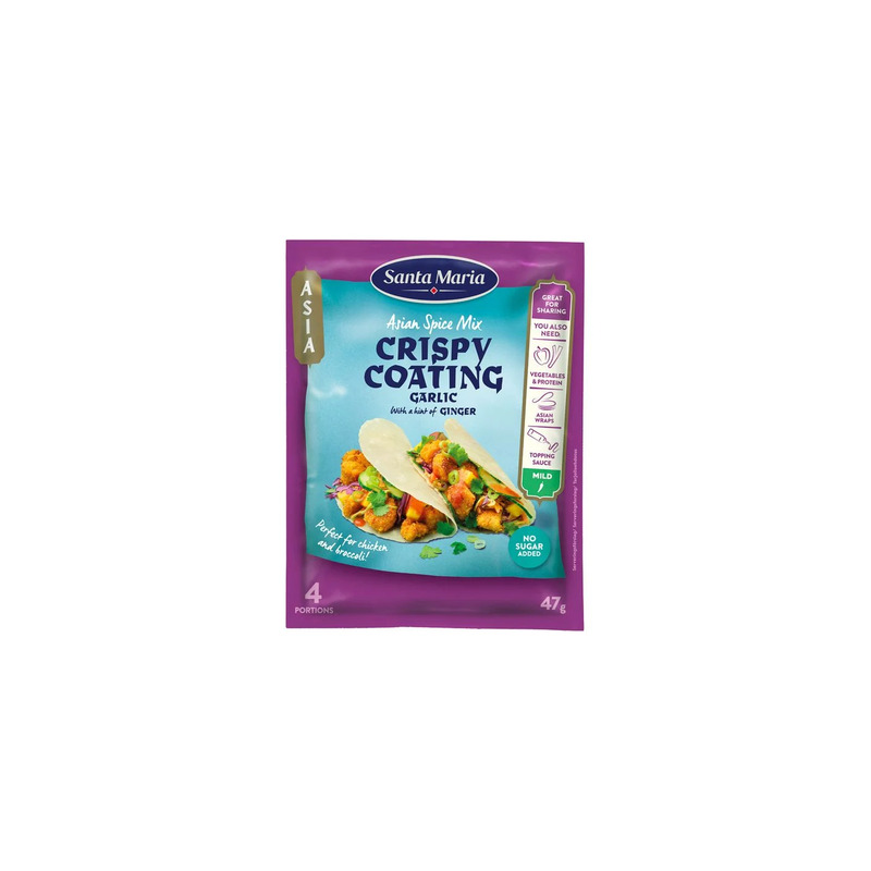 KAST 12 tk! Santa Maria küüslaugu- ja ingverimaitsel. paneeringusegu 47g