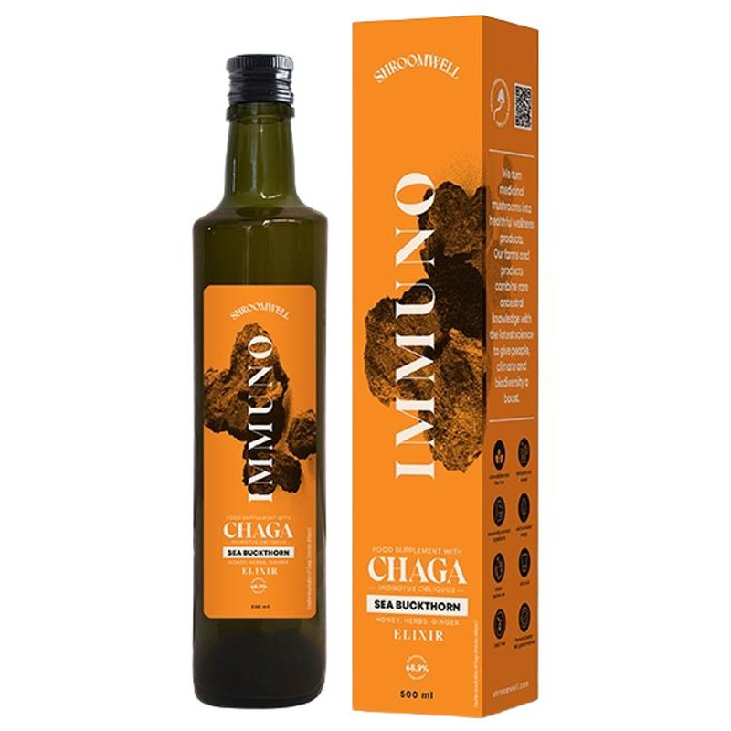 Immuno Elixir Astelpaju, SHROOMWELL, 250 ml