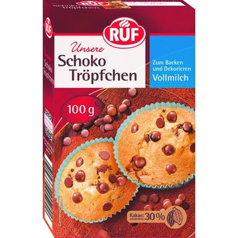 RUF Piimašokolaadist tilgakesed 100g