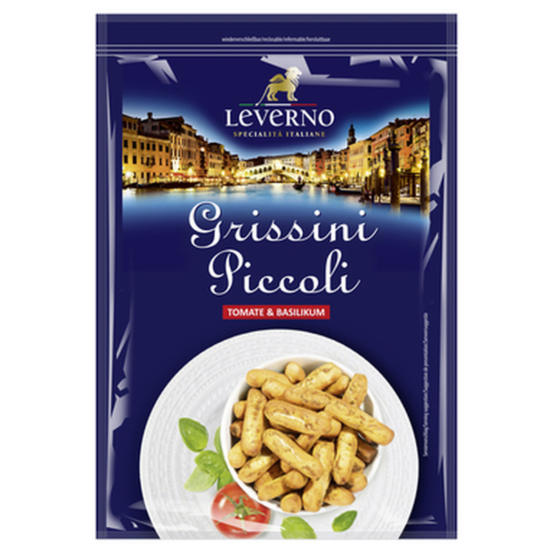 LEVERNO Minigrissiinid tomati ja basiiliku 100g