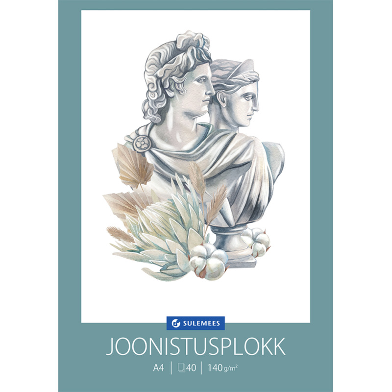 Joonistusplokk A4, SULEMEES, 40 lehte