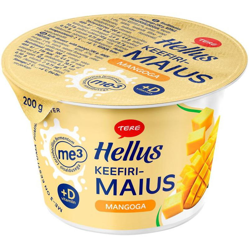 Helluse mango keefirimaius, 200 g
