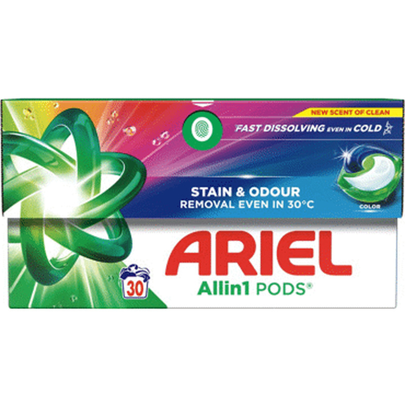 Pesukapslid ARIEL Color 30pk