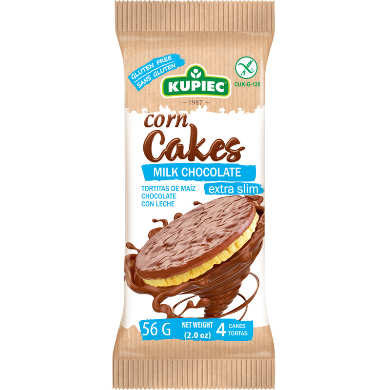 KUPIEC Maisivahvlid piimašokolaadiga 56g
