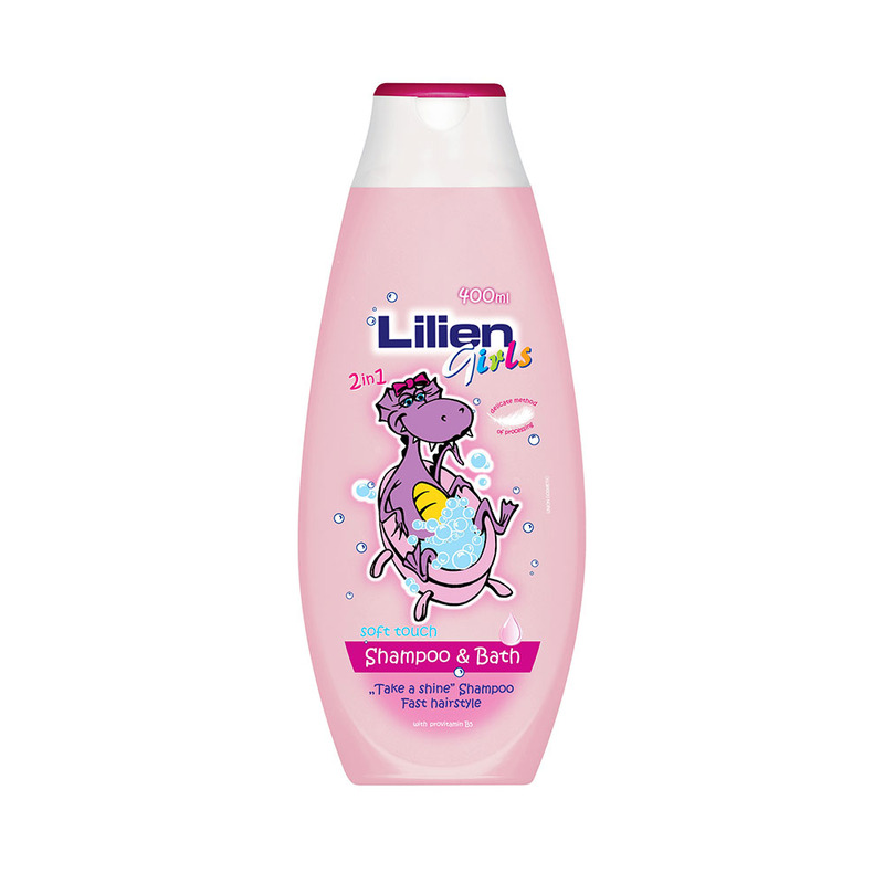 Shampoon + vannivaht tüdrukutele, LILIEN, 400 ml