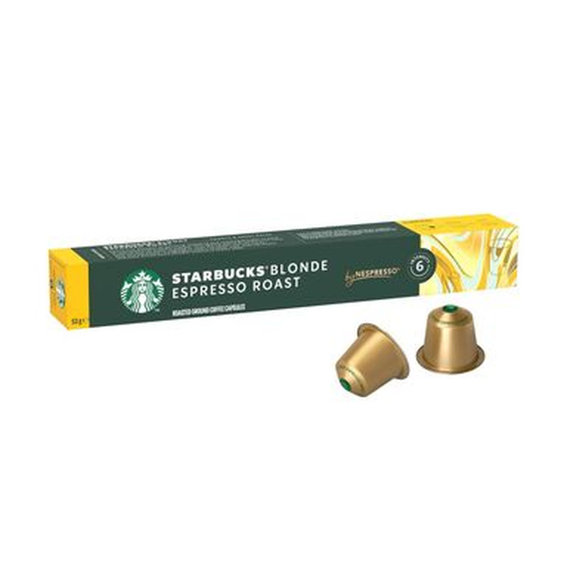 Kohvikapslid Blonde Espresso Roast by Nespresso®, STARBUCKS,