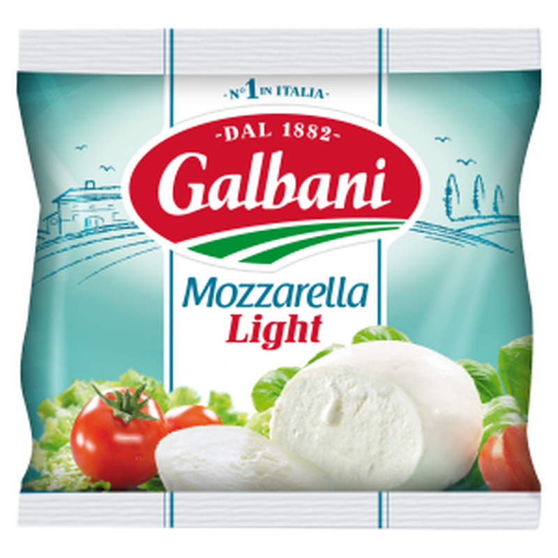 Mozzarella light, GALBANI, 125 g