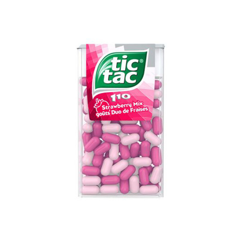 Pastillid TIC-TAC Maasikamaitselised 54g
