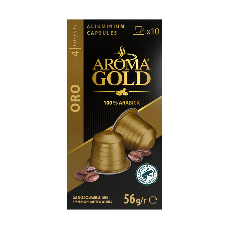 Kohvikapslid Oro, AROMA GOLD, 10tk