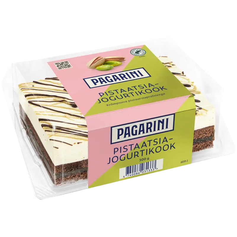 Pagarini Pistaatsia-Jogurtikook 300 g