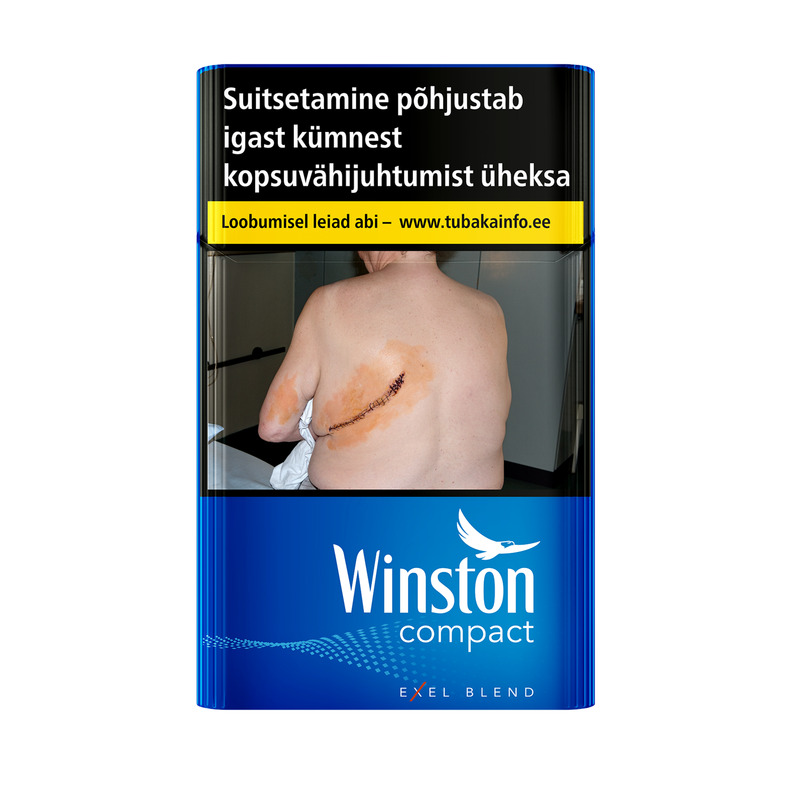 WINSTON sigaretid Compact Blue 10pk