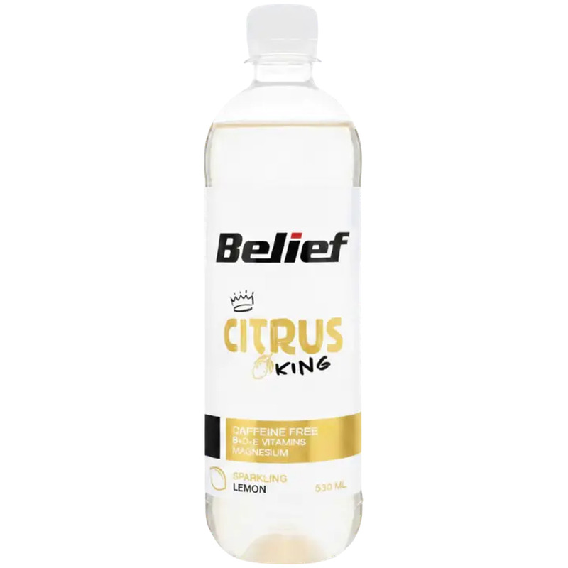 Energiavesi Citrus King, BELIEF, 530 ml