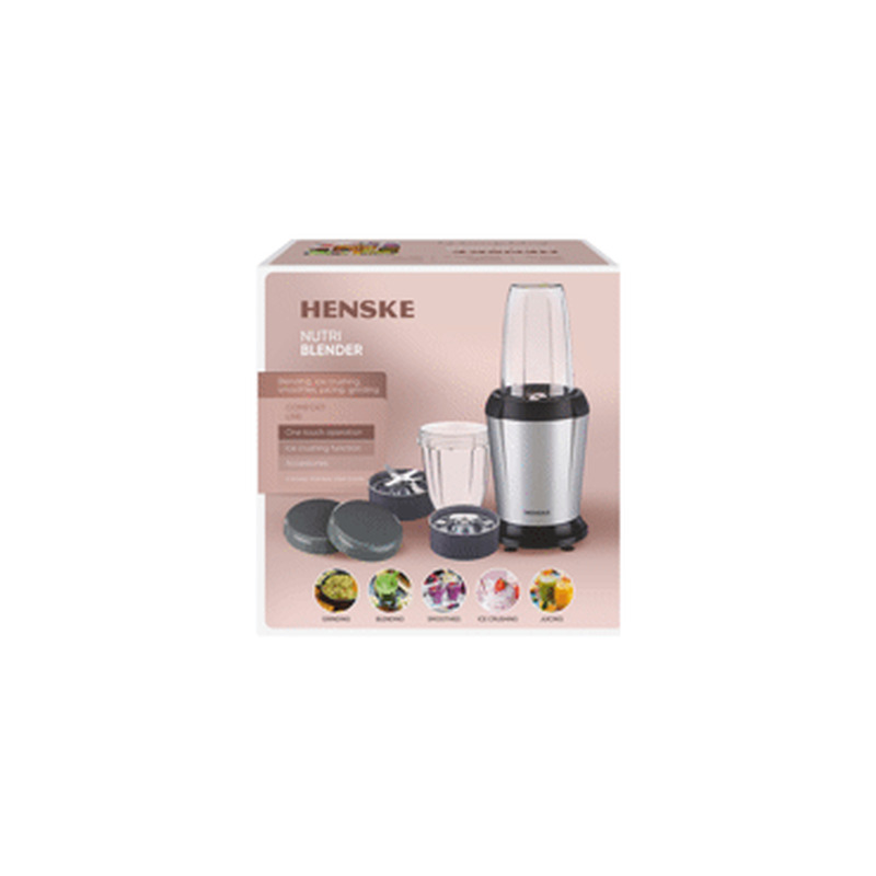 Kokteiliblender HENSKE HNB607 900W hõbe
